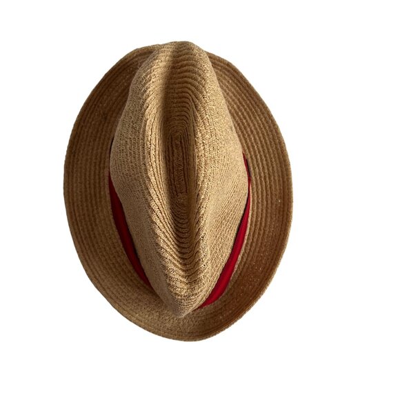 Goorin Bros straw fedora hat - Picture 2 of 8